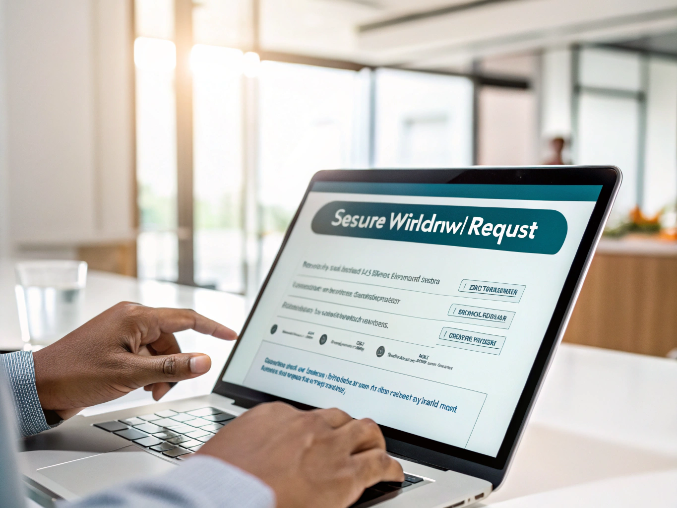 Withdrawal Interface